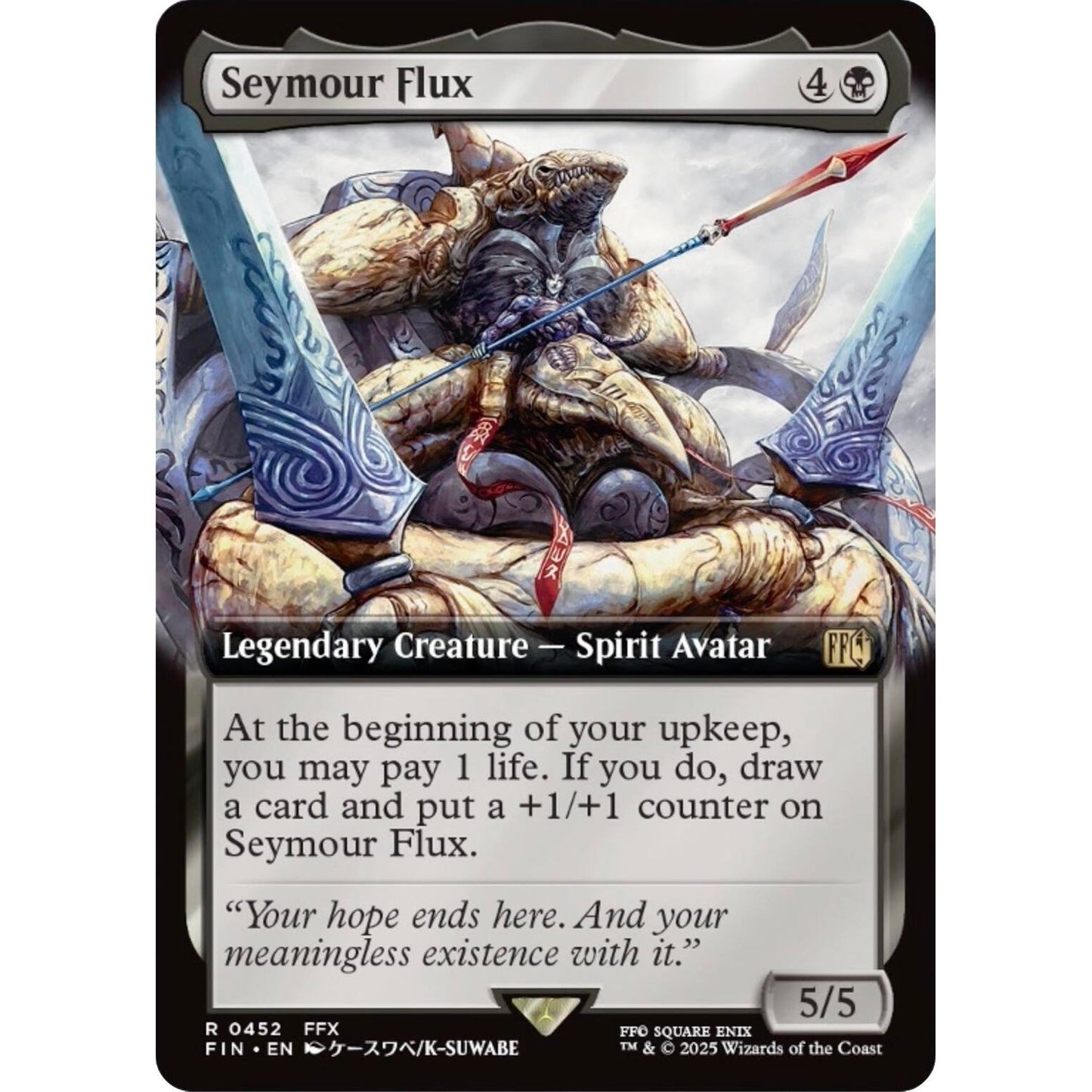 Image for Seymour Flux (Extended Art) (452) (FIN) - Magic: The Gathering