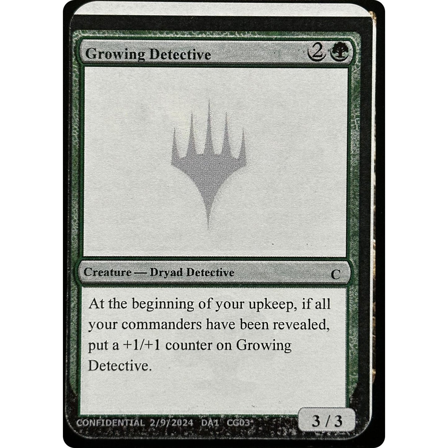 Image for Growing Detective - Magic: The Gathering