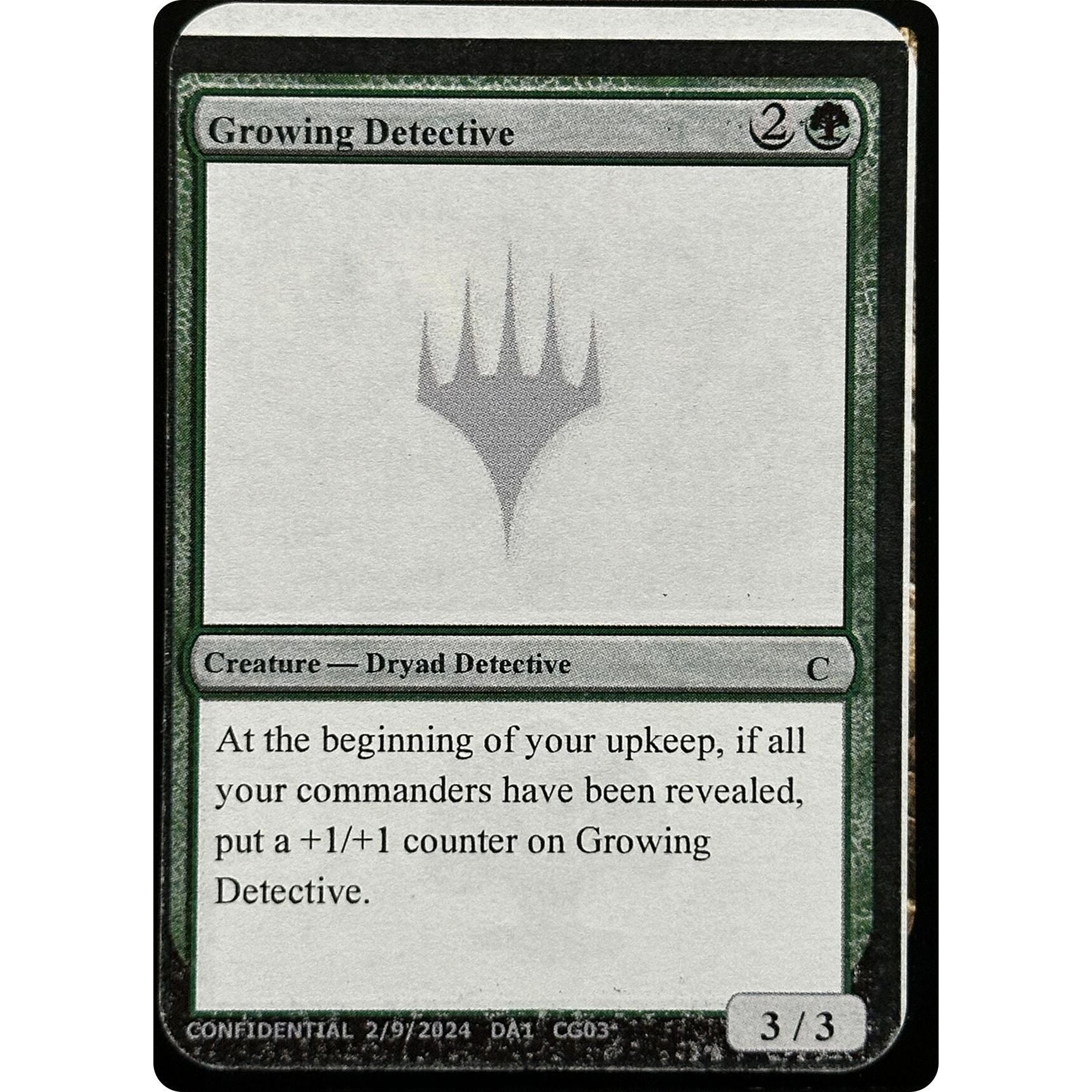 Image for Growing Detective - Magic: The Gathering