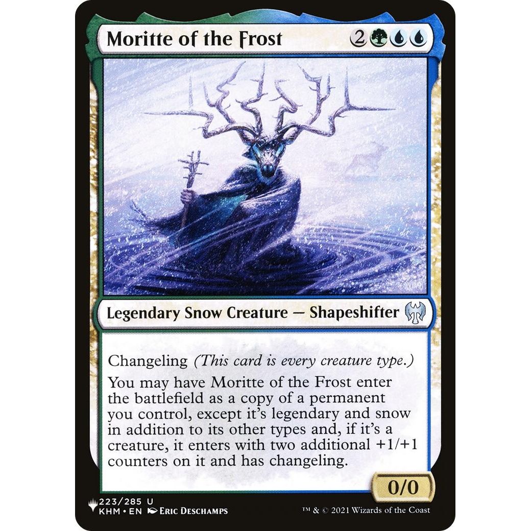 Image for Moritte of the Frost (223/285) (LIST) - Magic: The Gathering