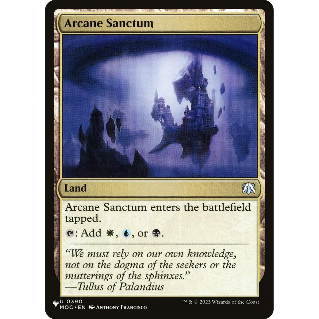 Image for Arcane Sanctum (MOC) (390) (LIST) - Magic: The Gathering