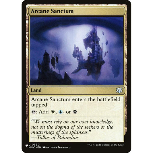 Image for Arcane Sanctum (MOC) (390) (LIST) - Magic: The Gathering