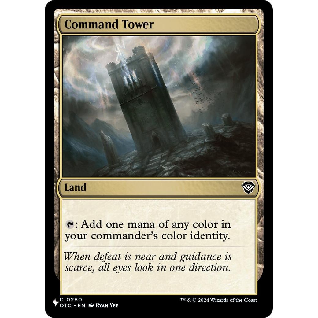 Image for Command Tower (OTC) (280) (LIST) - Magic: The Gathering