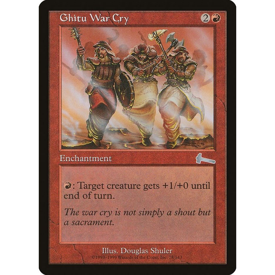 Image for Ghitu War Cry (78) (ULG) - Magic: The Gathering