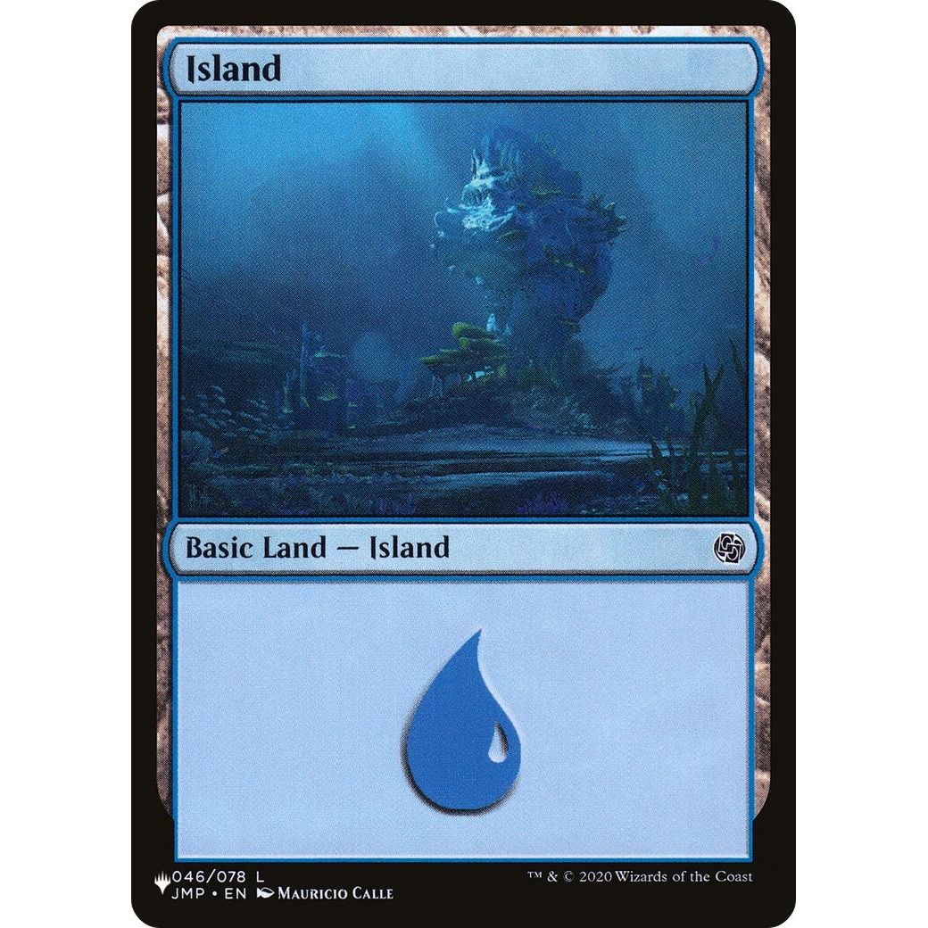Image for Island (046) (JMP) (046/078) (LIST) - Magic: The Gathering