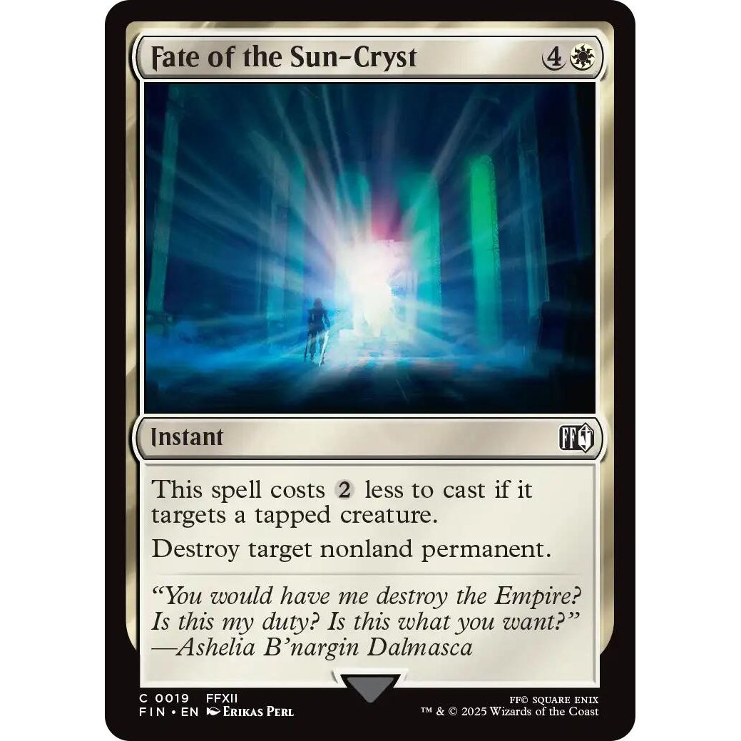 Image for Fate of the Sun-Cryst (19) (FIN) - Magic: The Gathering