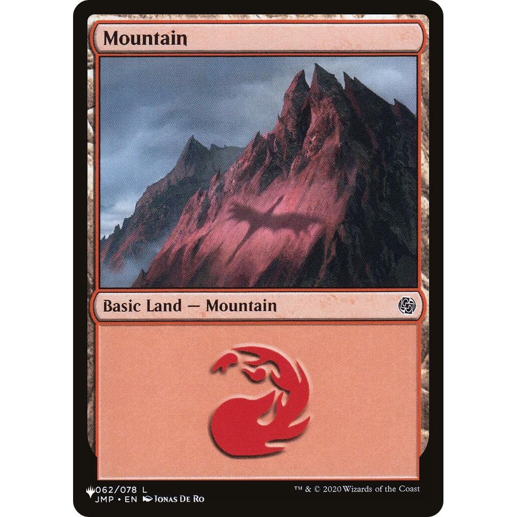 Image for Mountain (062) (JMP) (062/078) (LIST) - Magic: The Gathering