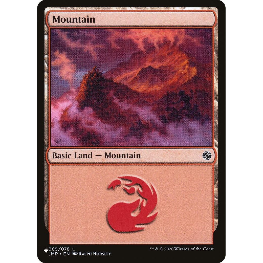 Image for Mountain (065) (JMP) (065/078) (LIST) - Magic: The Gathering