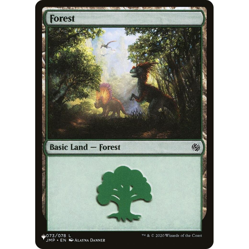 Image for Forest (073) (JMP) (073/078) (LIST) - Magic: The Gathering