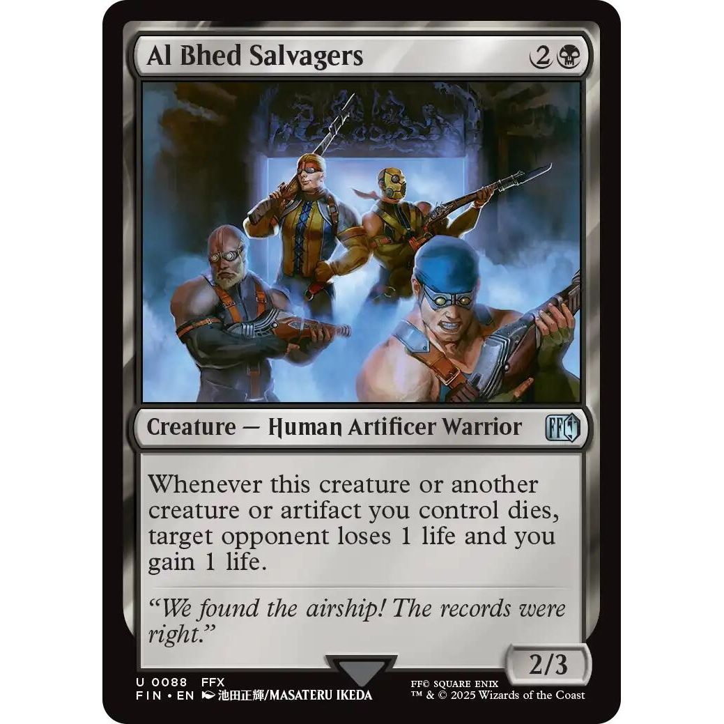 Image for Al Bhed Salvagers (88) (FIN) - Magic: The Gathering