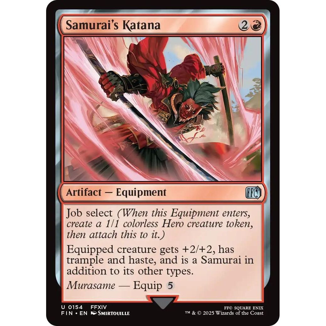 Image for Samurai's Katana (154) (FIN) - Magic: The Gathering