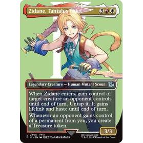 Zidane, Tantalus Thief (Borderless) - Final Fantasy TCG (509)