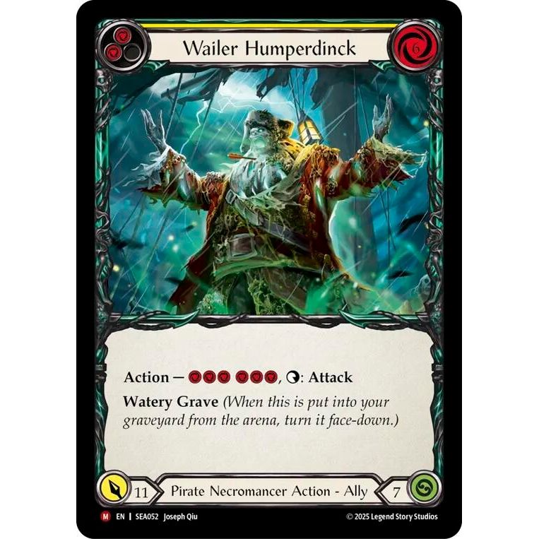 Image for Wailer Humperdinck (SEA052) - Flesh and Blood TCG