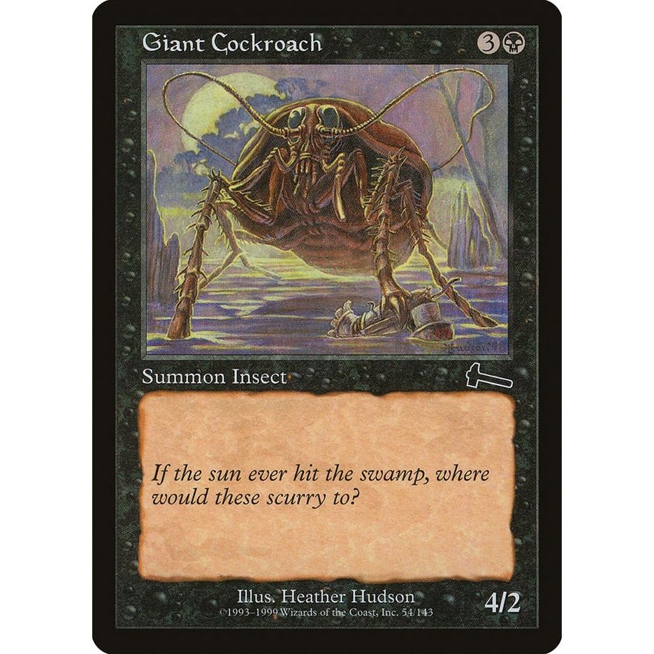 Image for Giant Cockroach (54) (ULG) - Magic: The Gathering