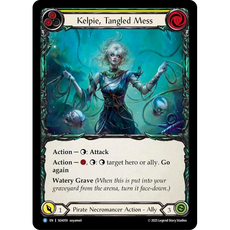 Image for Kelpie, Tangled Mess (SEA059) - Flesh and Blood TCG