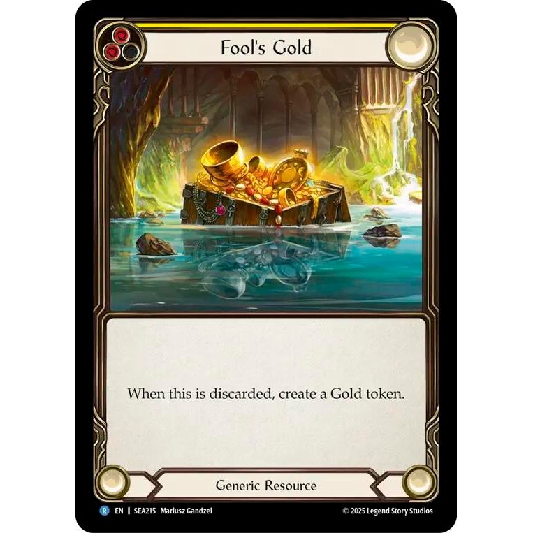 Image for Fool's Gold (SEA215) - Flesh and Blood TCG