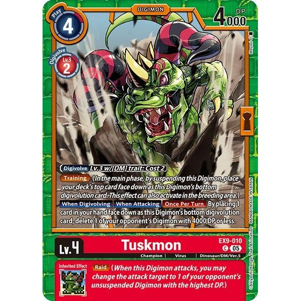 Image for Tuskmon (EX9-010 C) (EX09) - Digimon Card Game