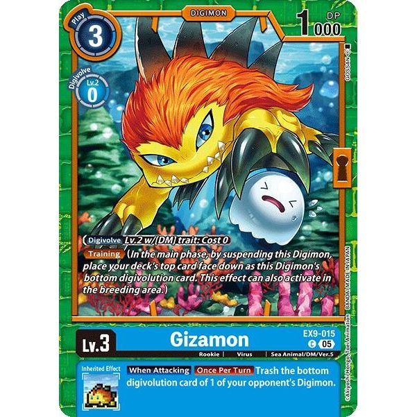 Image for Gizamon (EX9-015 C) (EX09) - Digimon Card Game