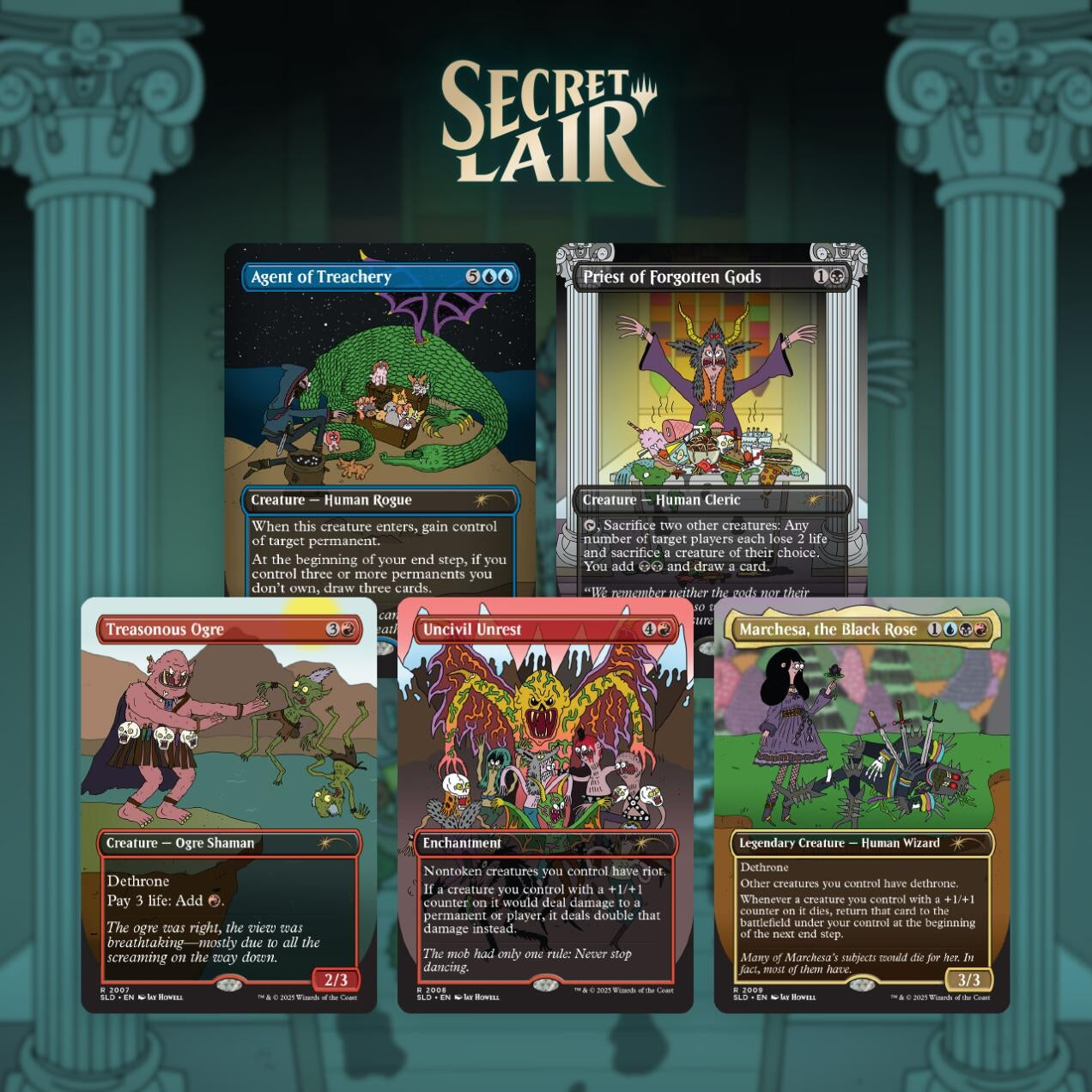 Image for Secret Lair Drop: Featuring: Jay Howell - Non-Foil Edition - Magic: The Gathering