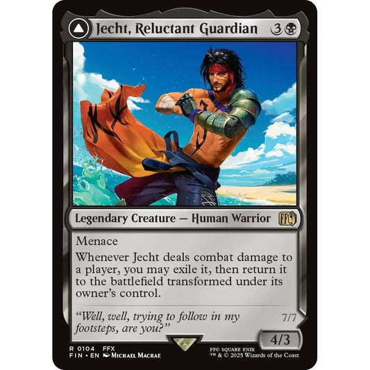Image for Jecht, Reluctant Guardian (104) (FIN) - Magic: The Gathering