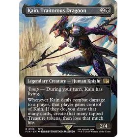 Kain, Traitorous Dragoon (Borderless) - Final Fantasy TCG (543)