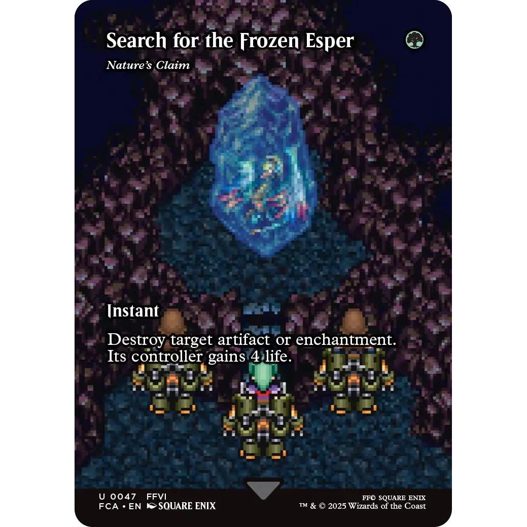 Image for Search for the Frozen Esper - Nature's Claim (Showcase) (47) (FCA) - Magic: The Gathering