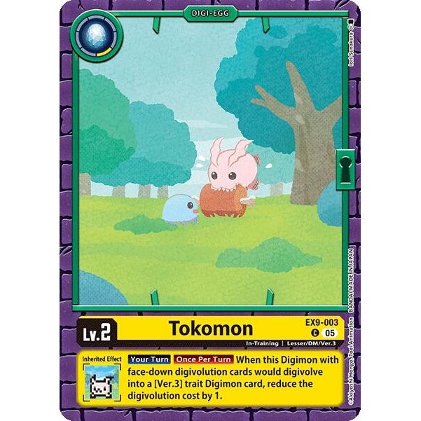 Image for Tokomon (EX9-003 C) (EX09) - Digimon Card Game