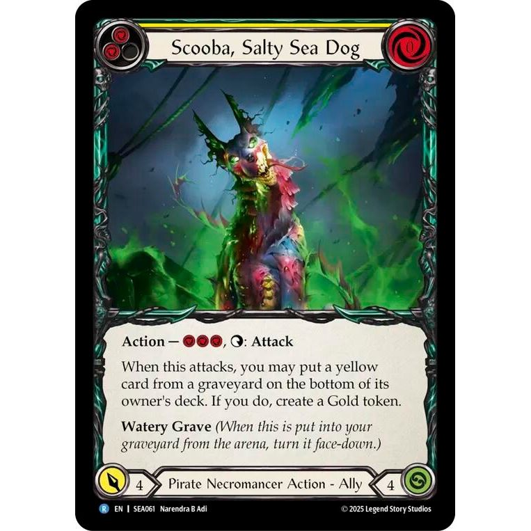 Image for Scooba, Salty Sea Dog (SEA061) - Flesh and Blood TCG