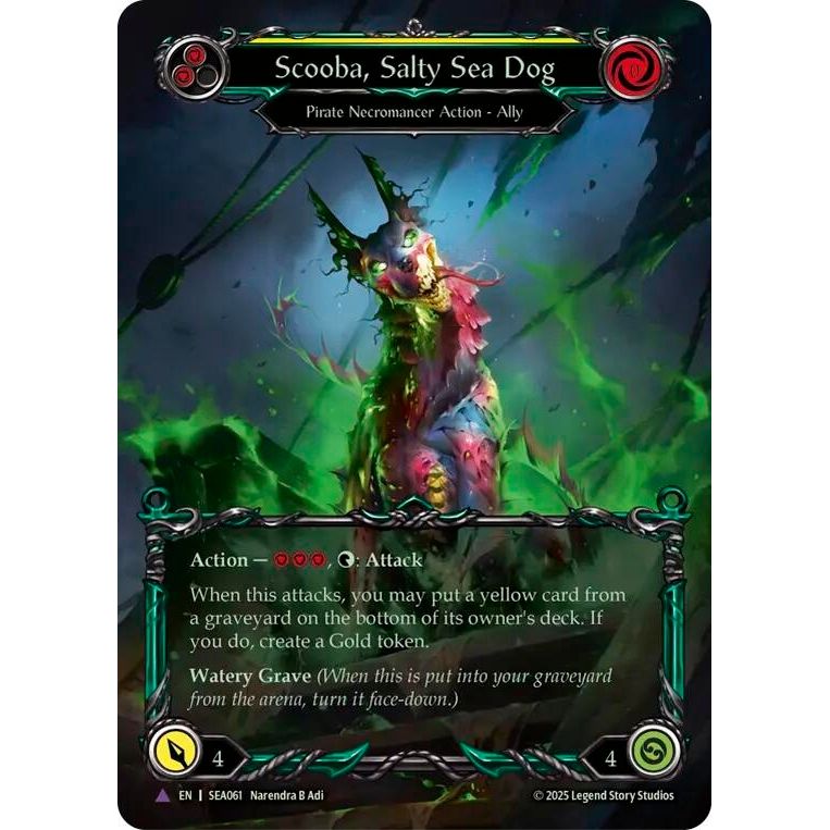 Image for Scooba, Salty Sea Dog (Marvel) (SEA061) - Flesh and Blood TCG