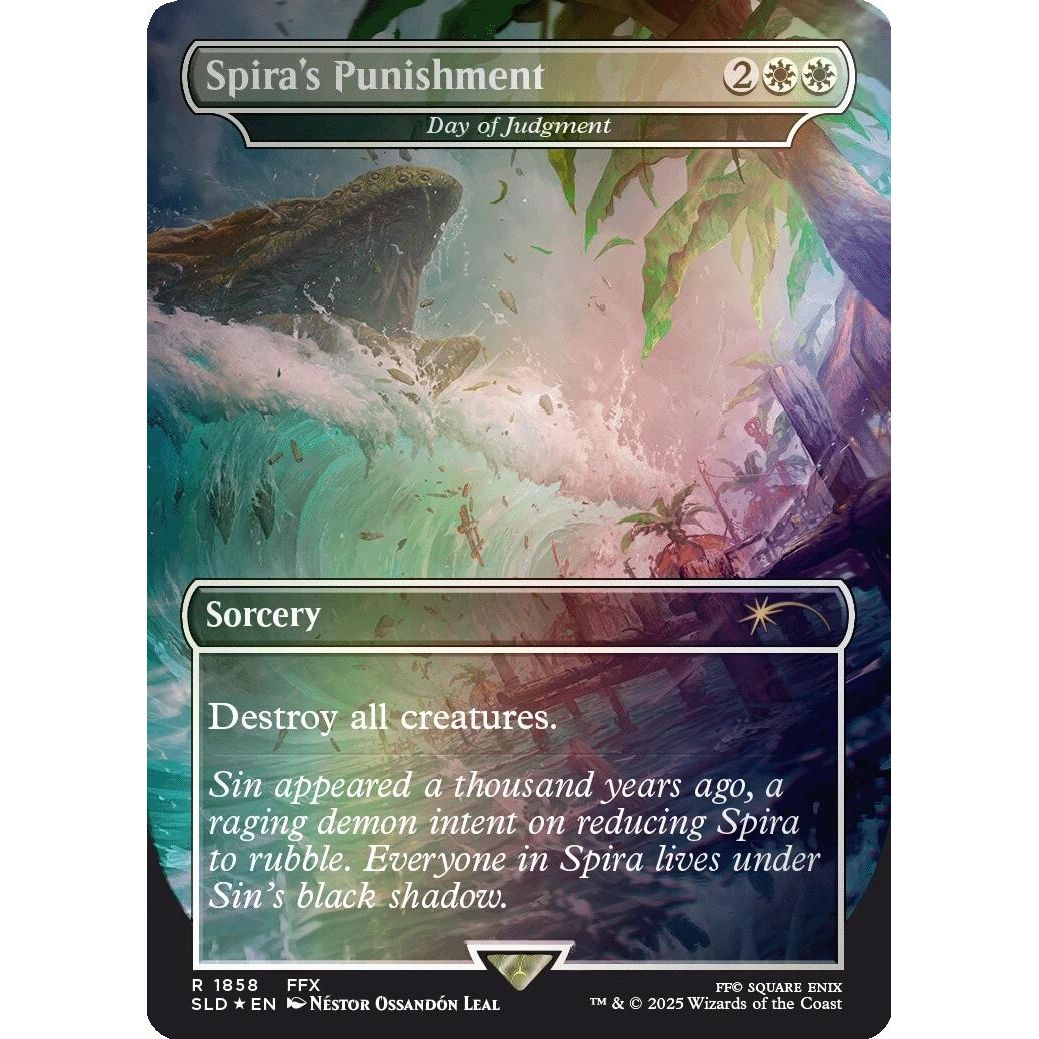 Image for Spira's Punishment - Day of Judgment (Rainbow Foil) (1858) (SLD) - Magic: The Gathering