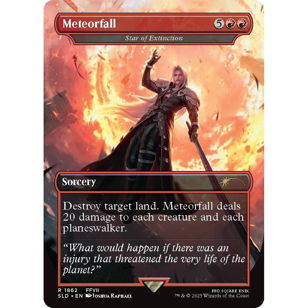 Image for Meteorfall - Star of Extinction (1862) (SLD) - Magic: The Gathering