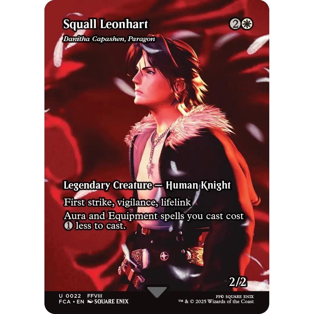Image for Squall Leonhart - Danitha Capashen, Paragon (Showcase) (22) (FCA) - Magic: The Gathering