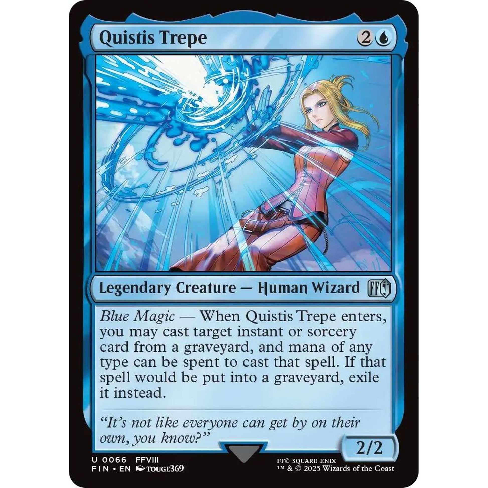Image for Quistis Trepe (66) (FIN) - Magic: The Gathering