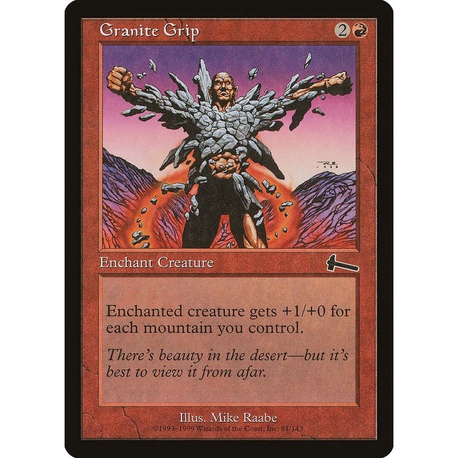 Image for Granite Grip (81) (ULG) - Magic: The Gathering