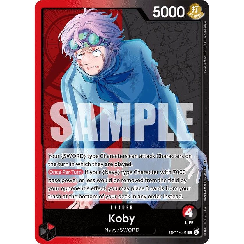 Image for Koby (001) (OP11-001) (OP11) - One Piece Card Game