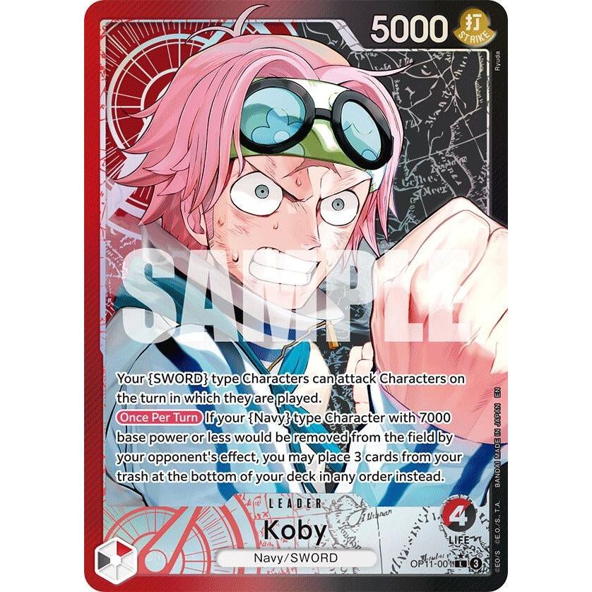 Image for Koby (001) (Alternate Art) (OP11-001) (OP11) - One Piece Card Game