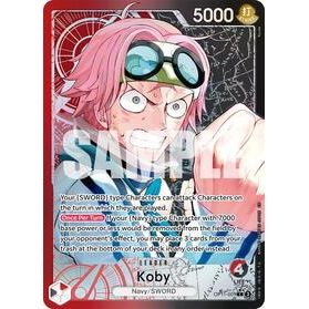 Koby (001) (Alternate Art) - One Piece — A Fist of Divine Speed (007)