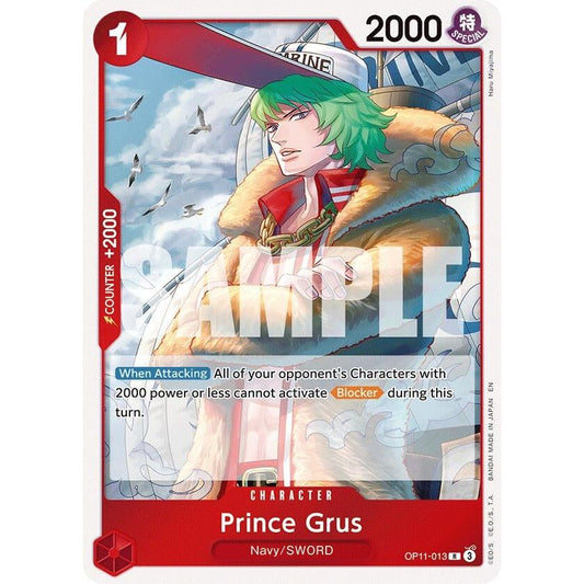 Image for Prince Grus (OP11-013) (OP11) - One Piece Card Game