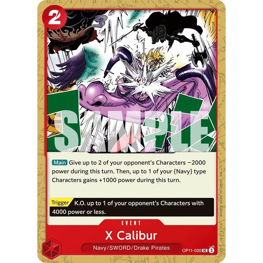 Image for X Calibur (OP11-020) (OP11) - One Piece Card Game