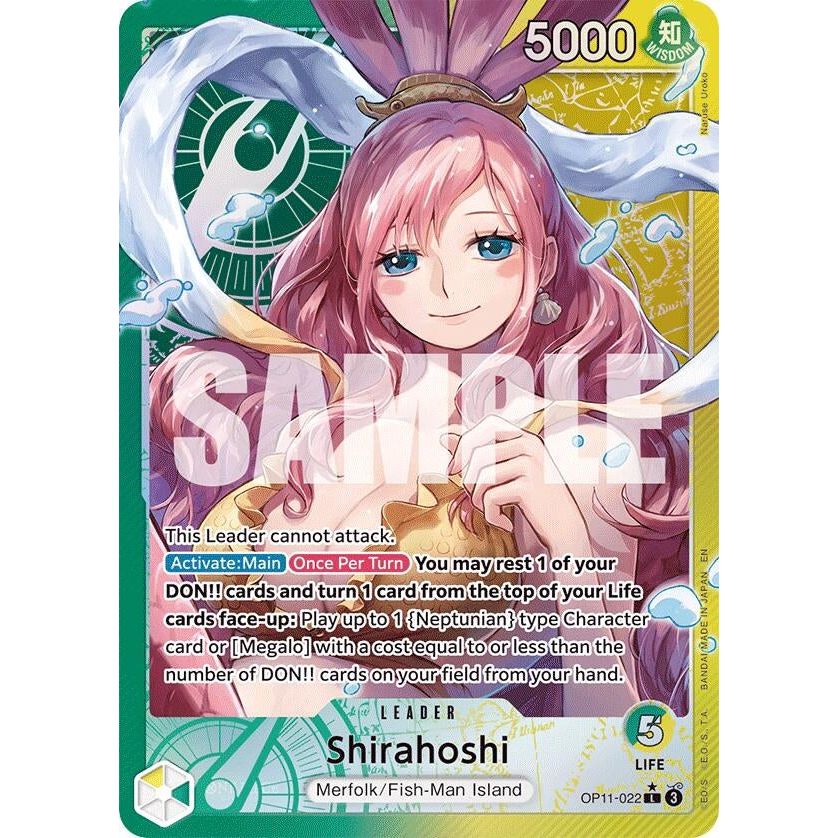 Image for Shirahoshi (022) (Alternate Art) (OP11-022) (OP11) - One Piece Card Game