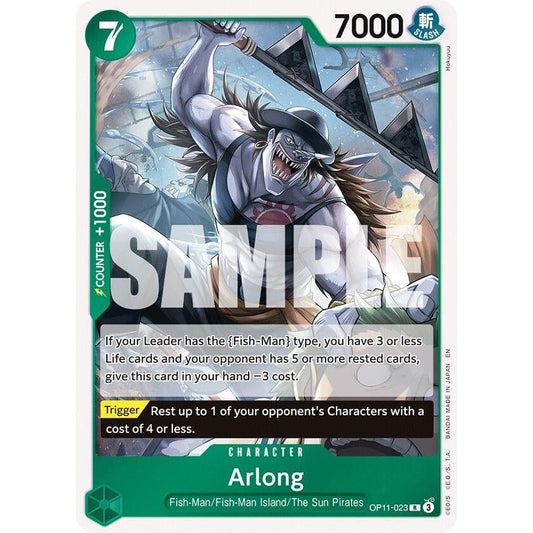 Image for Arlong (OP11-023) (OP11) - One Piece Card Game
