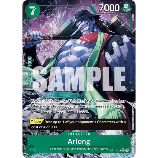 Image for Arlong (Alternate Art) (OP11-023) (OP11) - One Piece Card Game