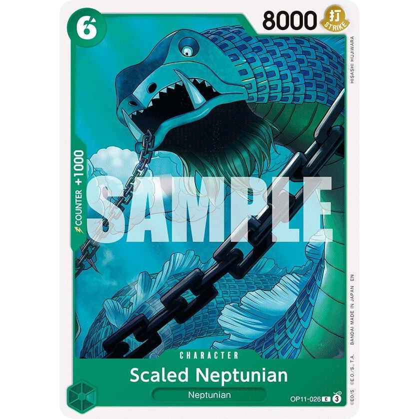 Image for Scaled Neptunian (OP11-026) (OP11) - One Piece Card Game