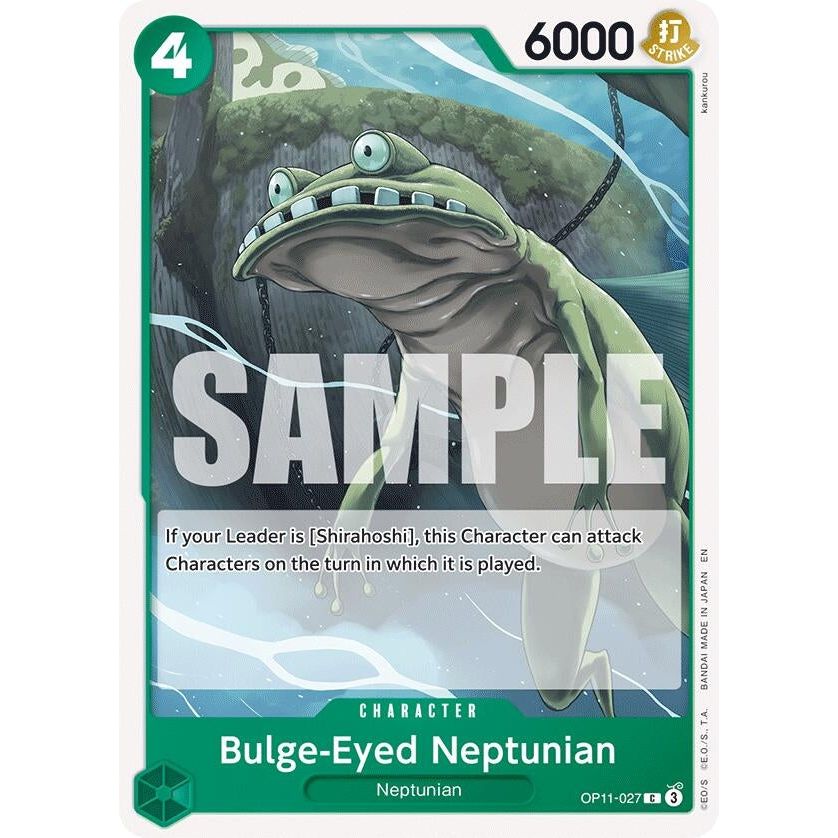 Image for Bulge-Eyed Neptunian (OP11-027) (OP11) - One Piece Card Game