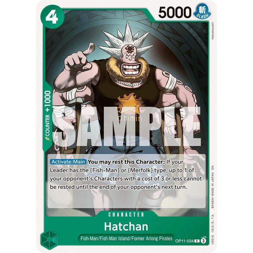 Image for Hatchan (OP11-034) (OP11) - One Piece Card Game