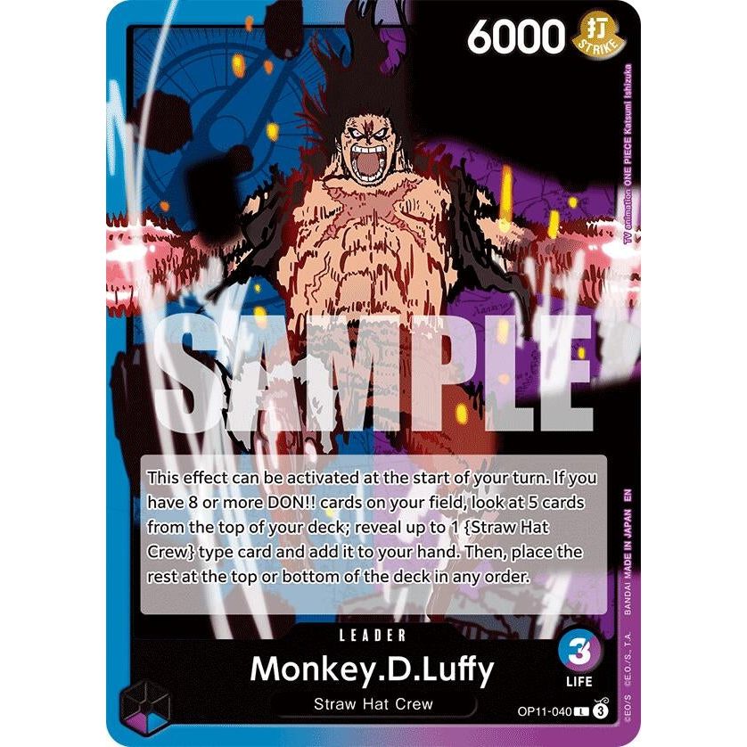 Image for Monkey.D.Luffy (040) (OP11-040) (OP11) - One Piece Card Game