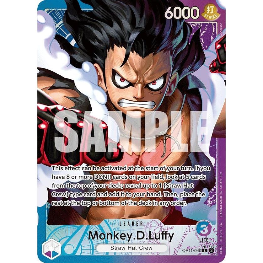 Image for Monkey.D.Luffy (040) (Alternate Art) (OP11-040) (OP11) - One Piece Card Game