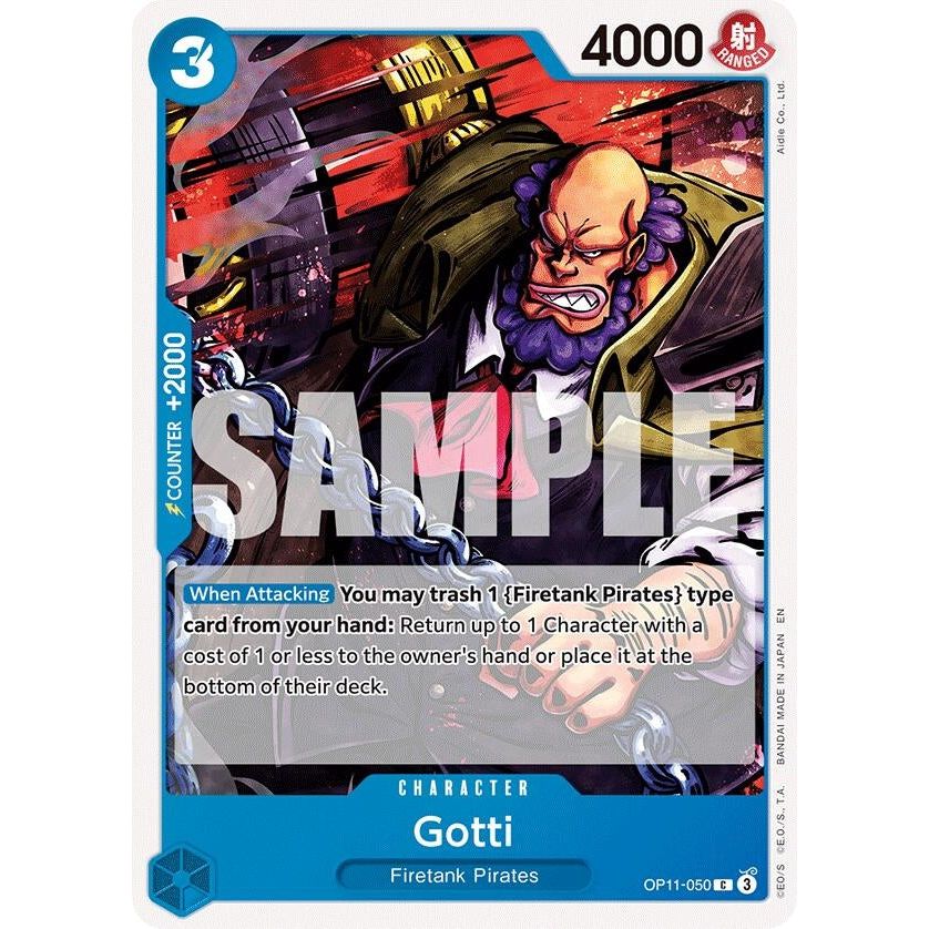 Image for Gotti (OP11-050) (OP11) - One Piece Card Game