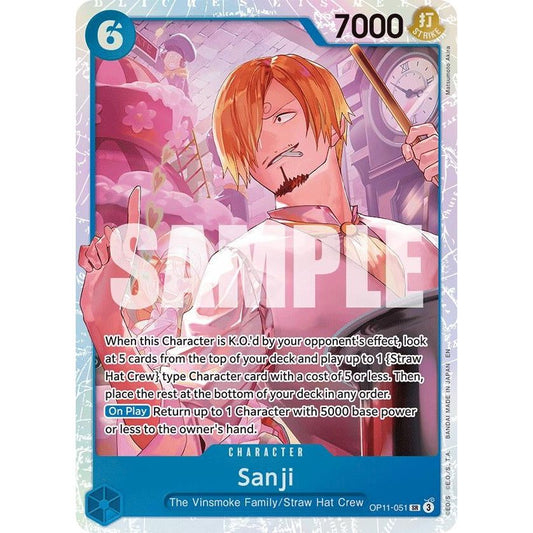 Image for Sanji (OP11-051) (OP11) - One Piece Card Game