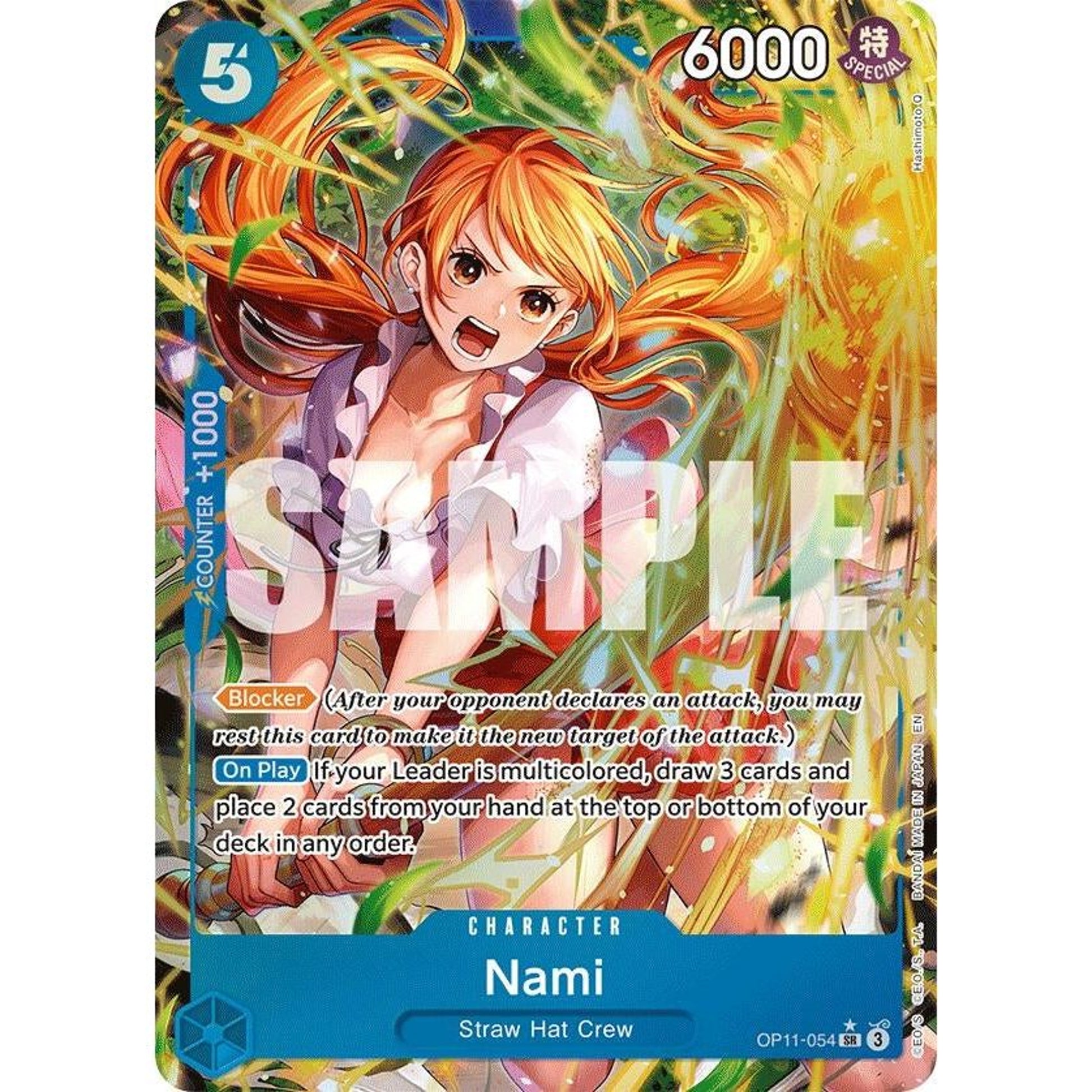Image for Nami (054) (Alternate Art) (OP11-054) (OP11) - One Piece Card Game